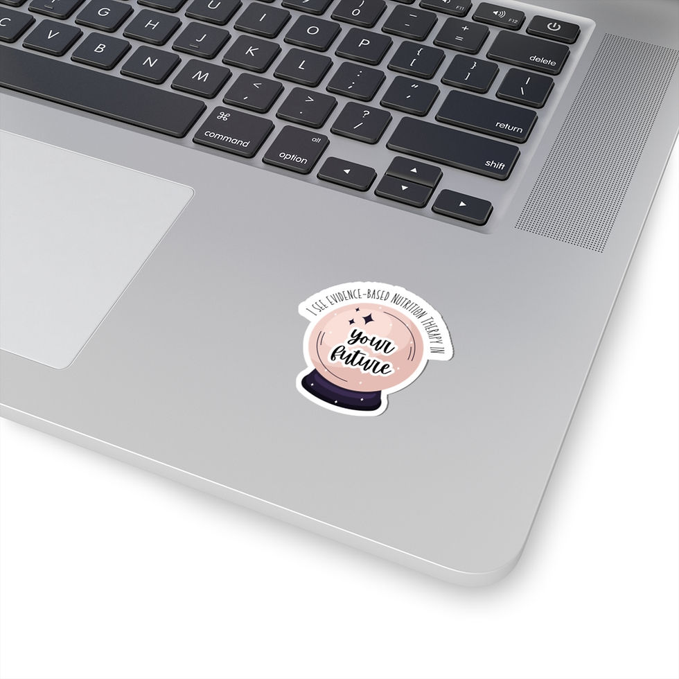 Thumbnail: I See Evidence-Base Nutrition Therapy in Your Future Crystal Ball Sticker