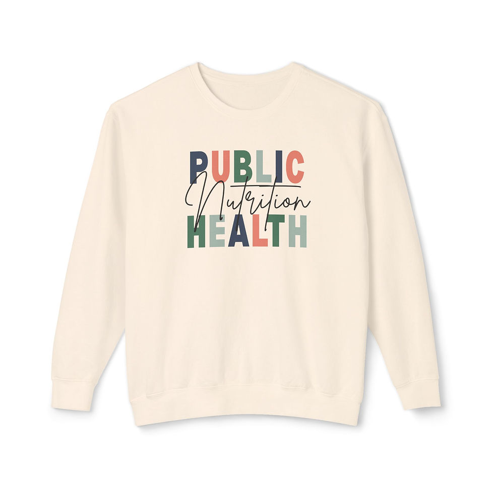 Thumbnail: Public Health Nutrition Crewneck Sweatshirt
