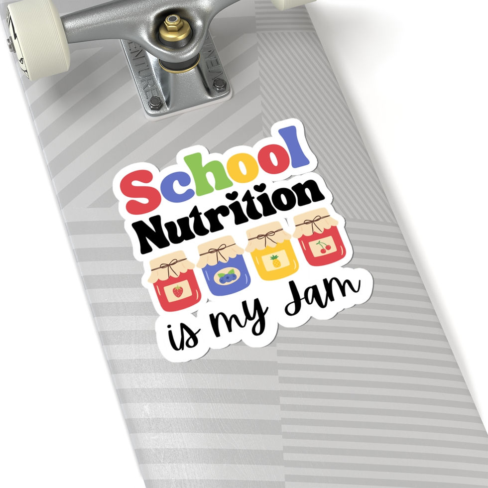 Thumbnail: School Nutrition Kiss-Cut Sticker