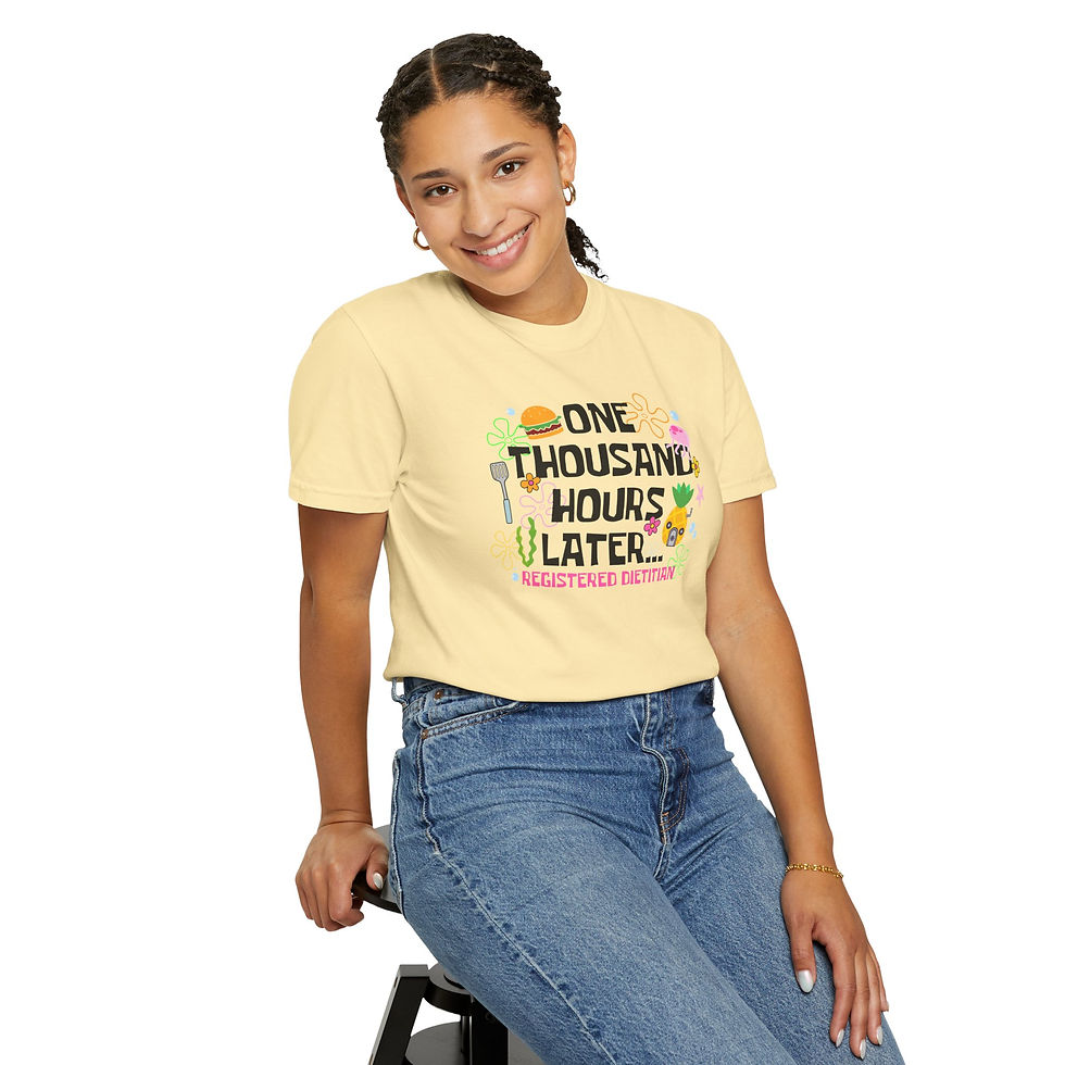 Thumbnail: Nautical Nonsense One Thousand Hours Later Registered Dietitian T-shirt