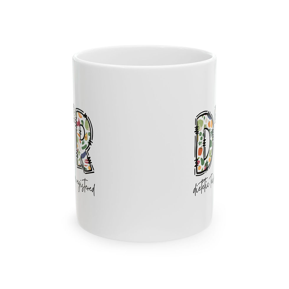 Thumbnail: Dietetic Technician, Registered Ceramic Mug, (11oz, 15oz)