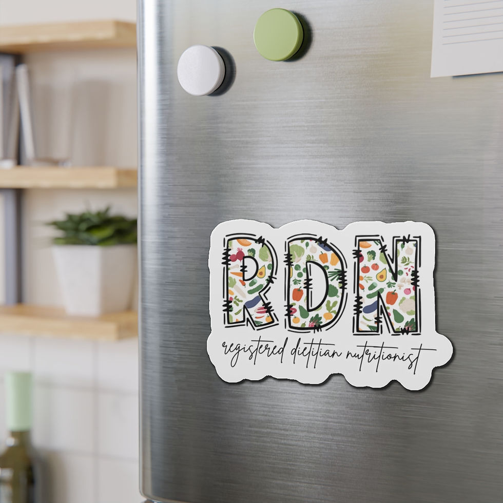 Thumbnail: Registered Dietitian Nutritionist Die-Cut Magnet
