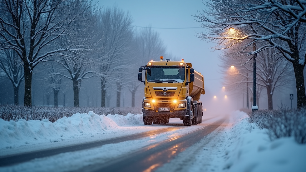 Effiziente Winterdienstleistungen für Unternehmen