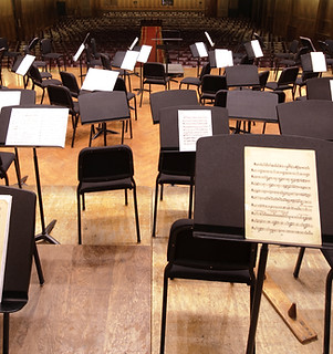 Empty Orchestra Stage