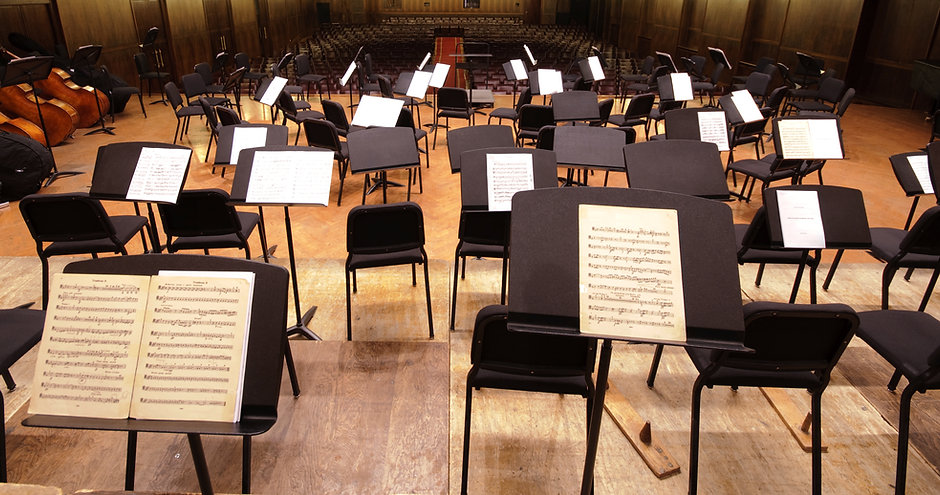 Empty Orchestra Stage