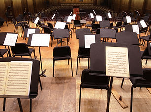 Empty Orchestra Stage