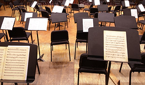 Orchestra vide étape