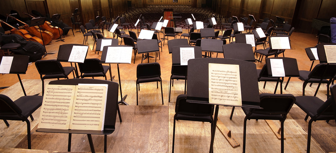 Empty Orchestra Stage