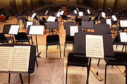 Leer Orchester Bühne