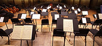 Empty Orchestra Stage