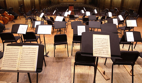 Empty Orchestra Stage