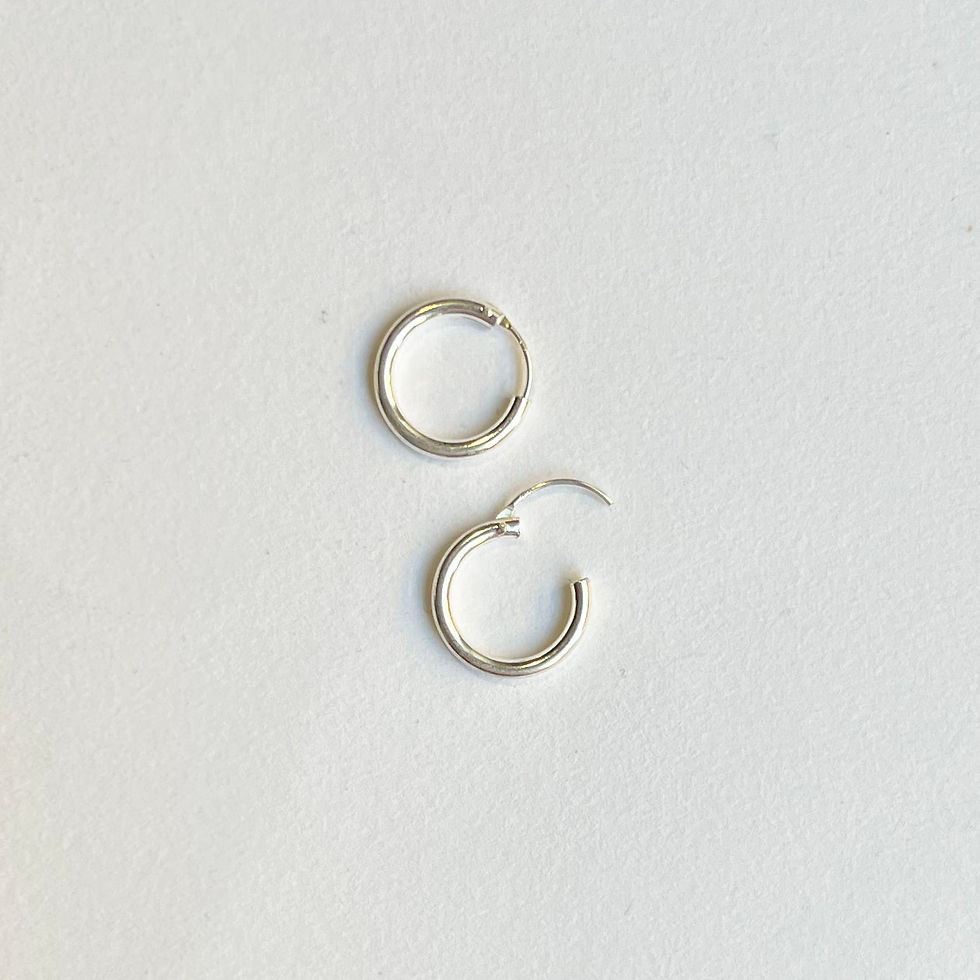 Thumbnail: Timeless Thick Round Hoops