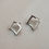 Thumbnail: Square Bend Earrings