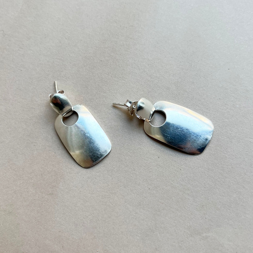Thumbnail: Rectangular Earrings