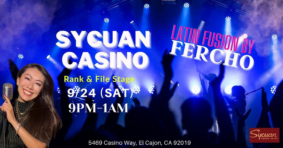 [LIVE MUSIC]  SYCUAN CASINO  | Rank and File 