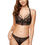 Miniature : Floral Thong black