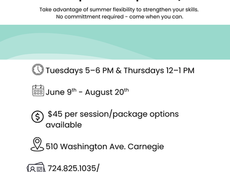 New Summer Group Offering