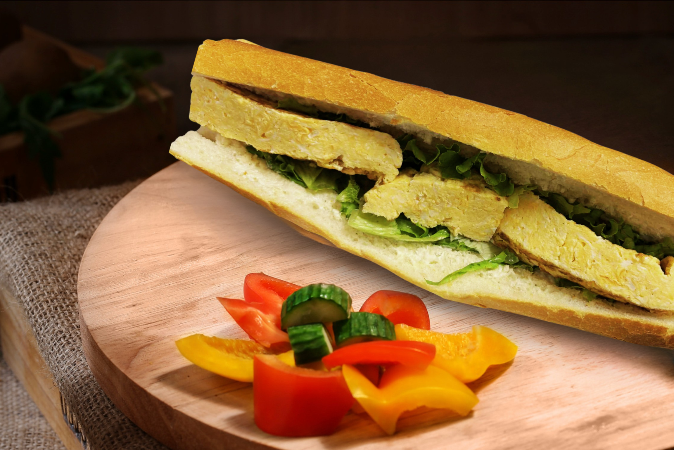 Sandwich Omelette