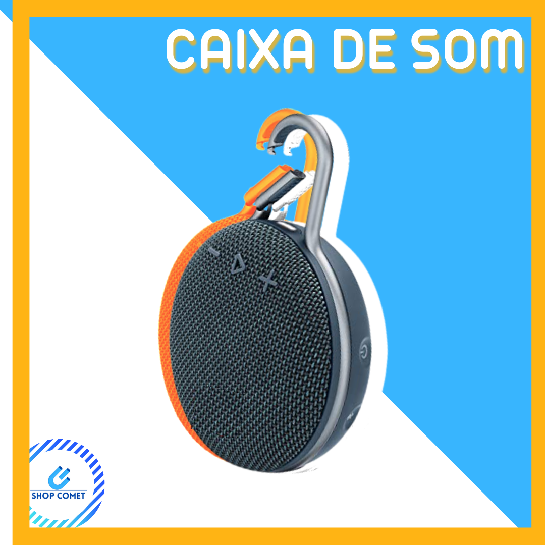 Caixa de Som Portátil CLIP 3 Bluetooth