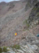 Weg führte uns hinein in die alpine Welt des Schnalstals, über teils schmale Trails, felsige Abschnitte, verwurzelte Waldwege und sogar eine steile Skipiste