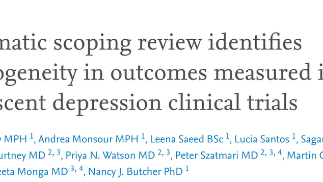IN-ROADS systematic scoping review results now available online!