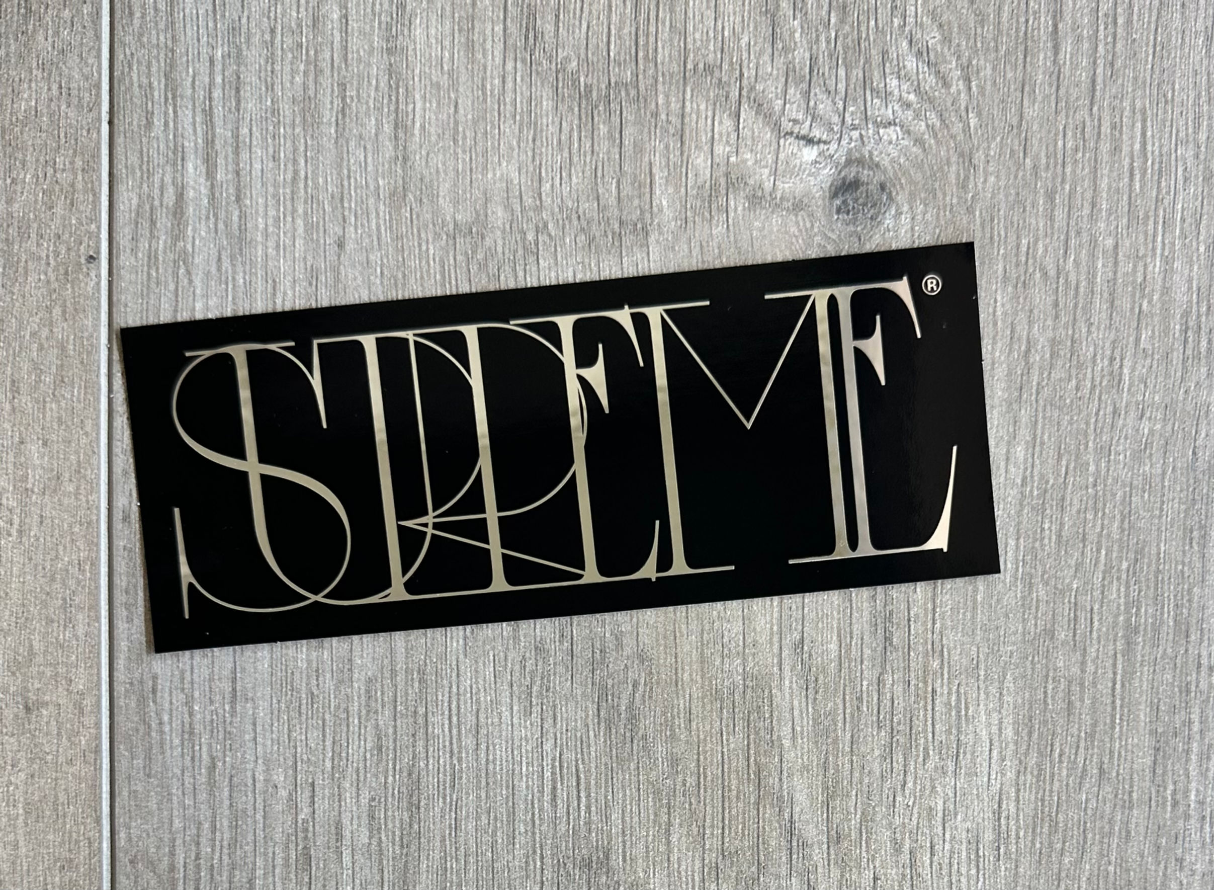 Supreme Trademark Sticker