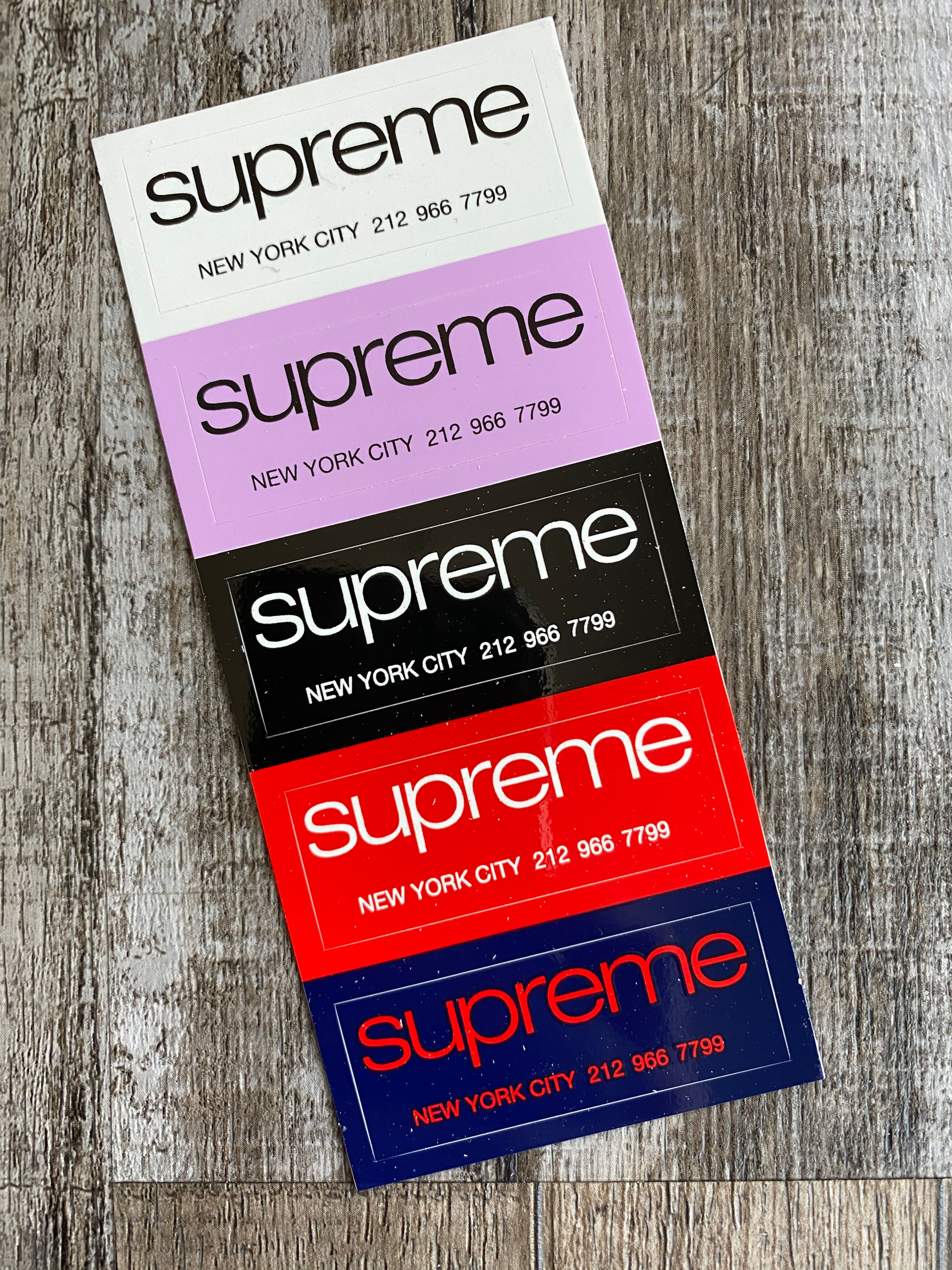 Supreme Shop Sticker