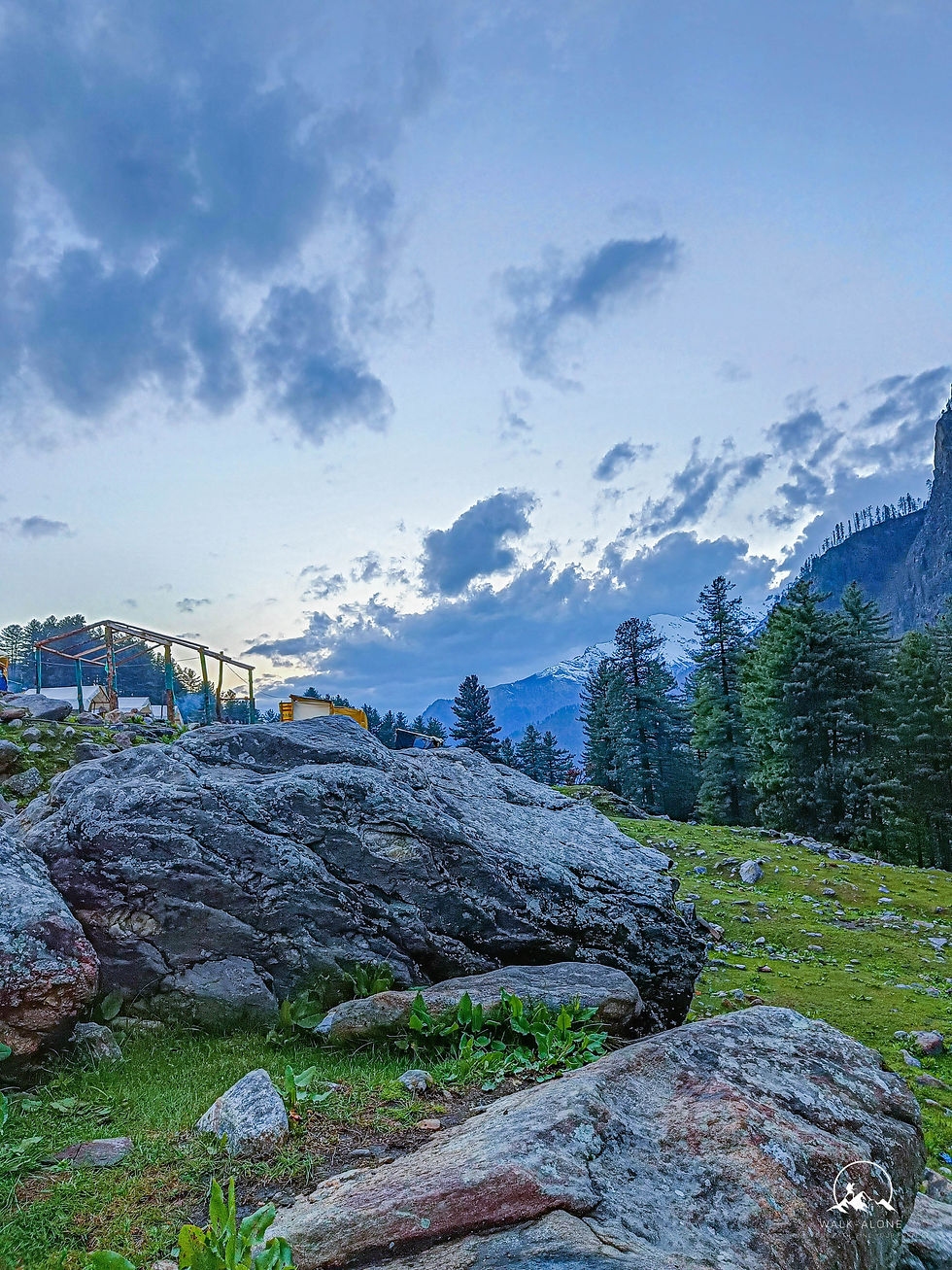 Breathtaking Kheerganga Top Point
