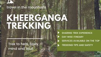 Kheerganga Calling: The Ultimate Adventure for Youngsters - A Journey Through Nature and Mountains