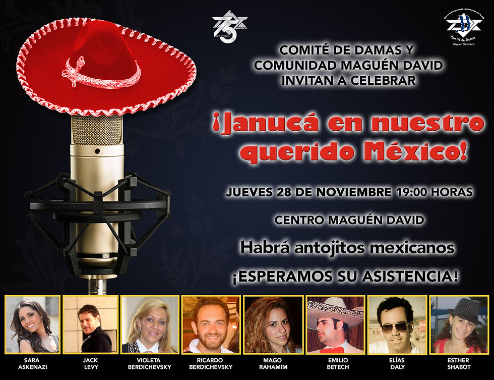 Januca en Nuestro Querido México!