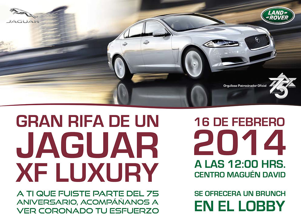Rifa de un Jaguar XF Luxury