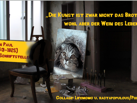 Claudias philosophisches Katzenbild