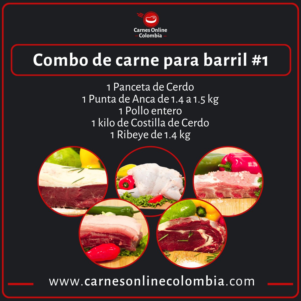Combo de carne para barril 1