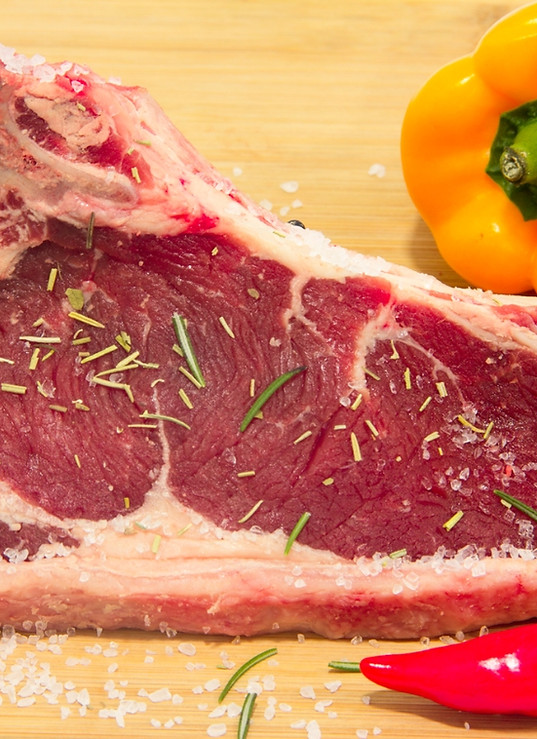 Chuletón de res de 450 a 500 g