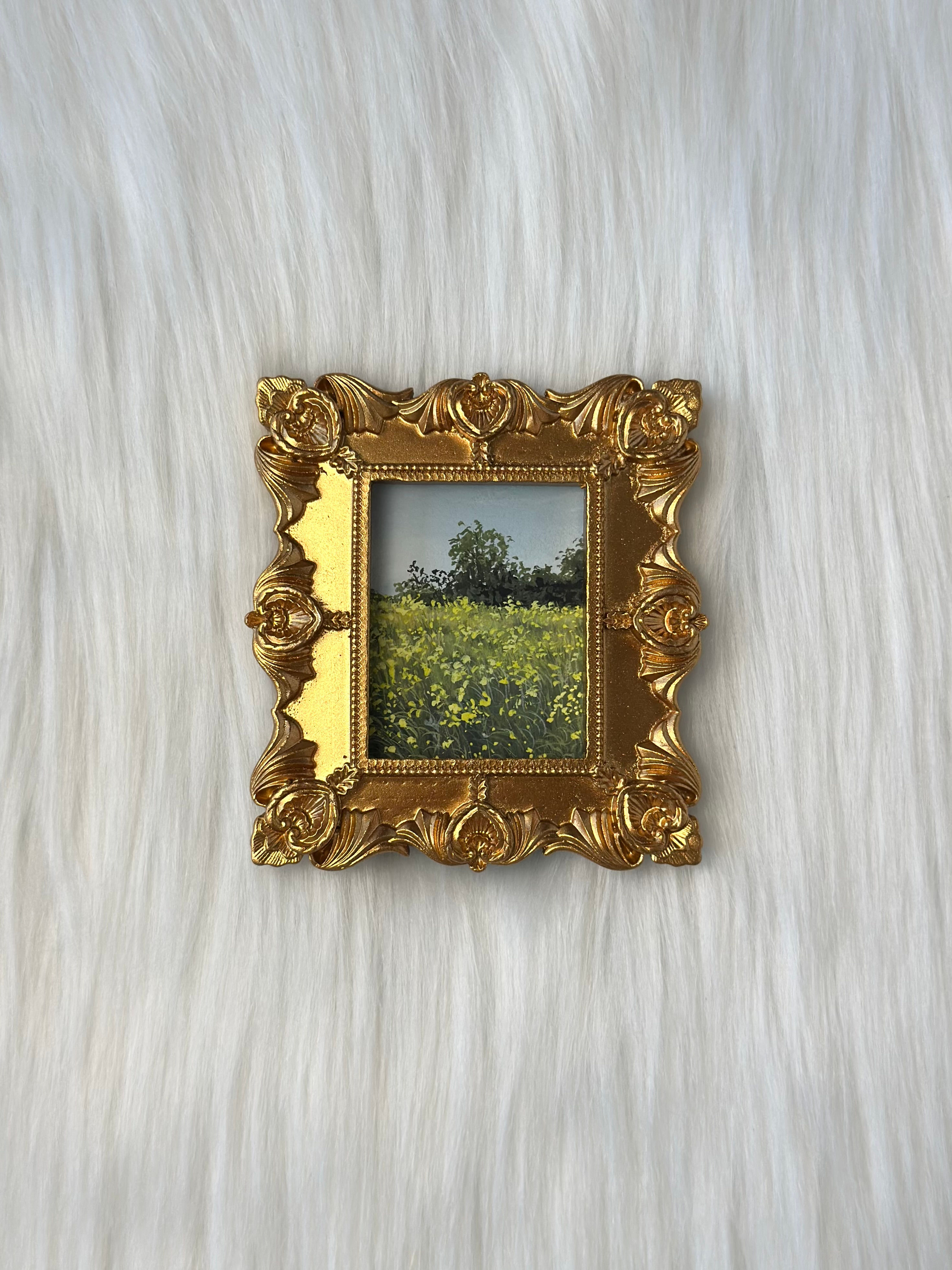 Original Framed Mini-Sunny Bloom