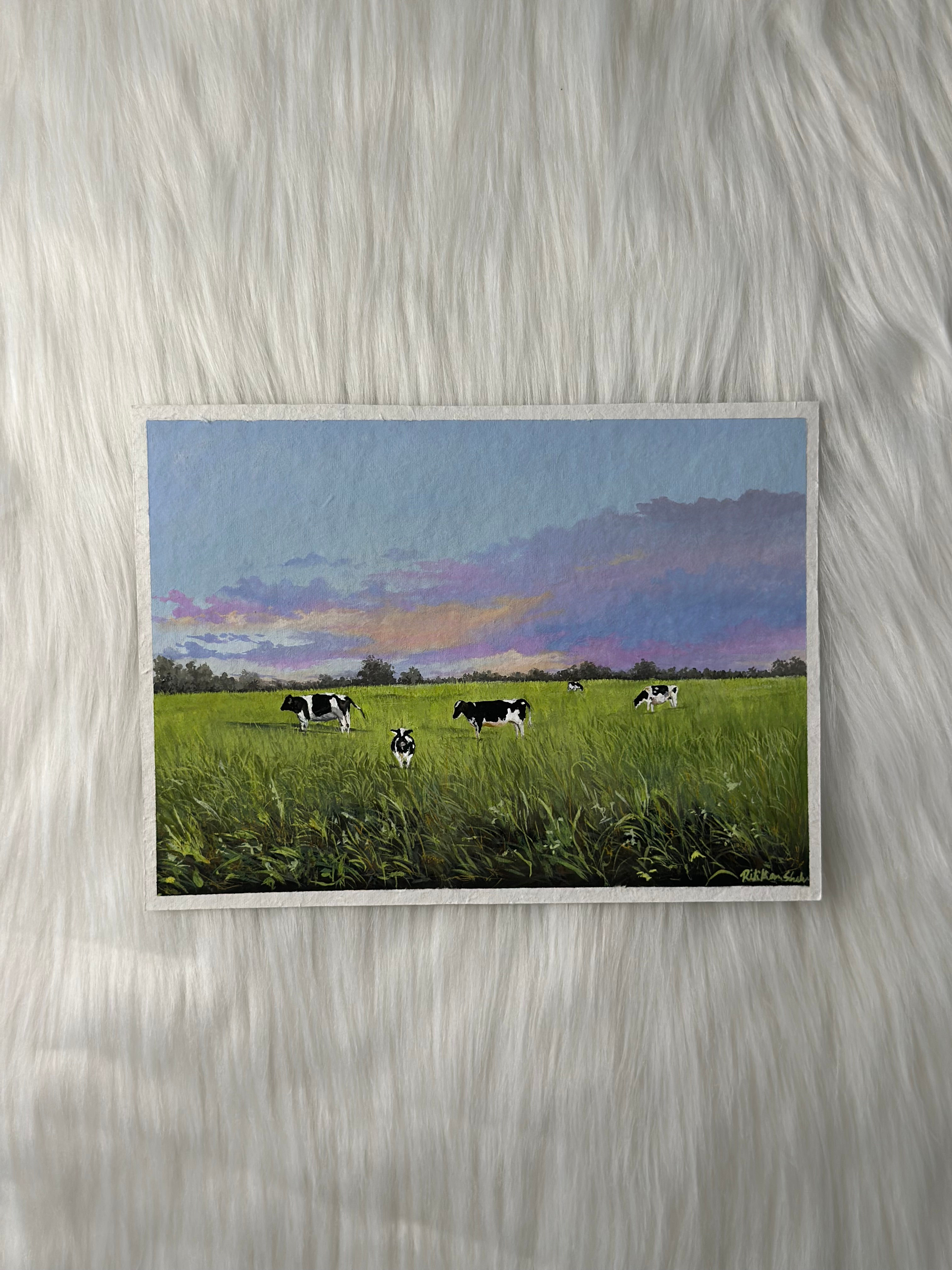 Original Gouache Artwork-A Life Without Rush