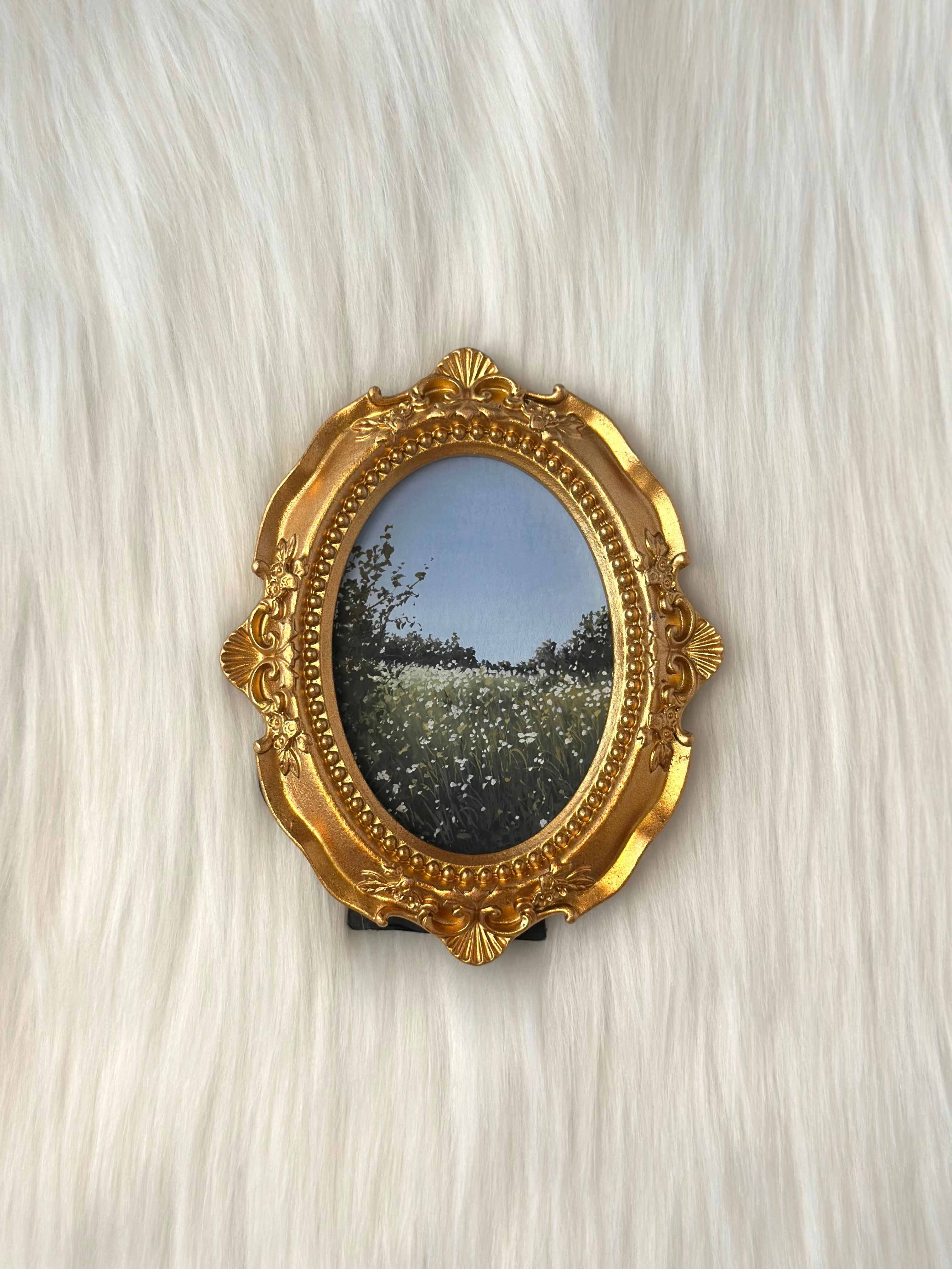 Original Framed Mini- Soft Meadow