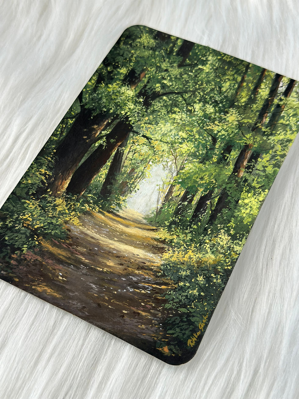 Thumbnail: Original Gouache Artwork-Lucida Way