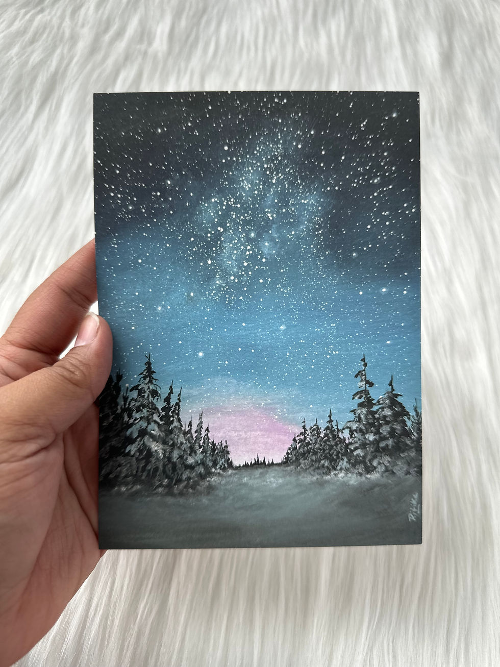 Thumbnail: Enchanted Polar Glow- Print