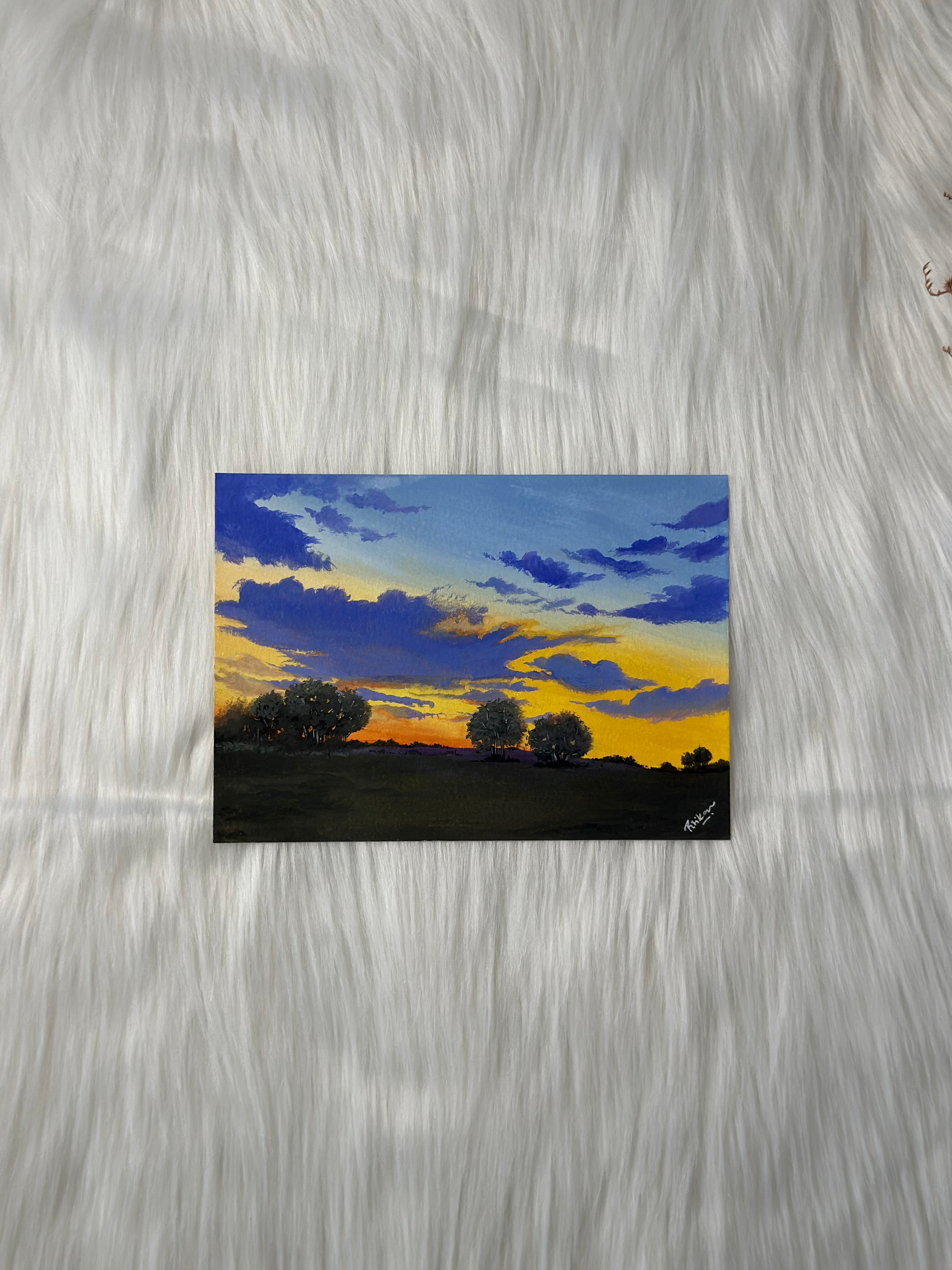 Original Gouache Artwork- Afterlight
