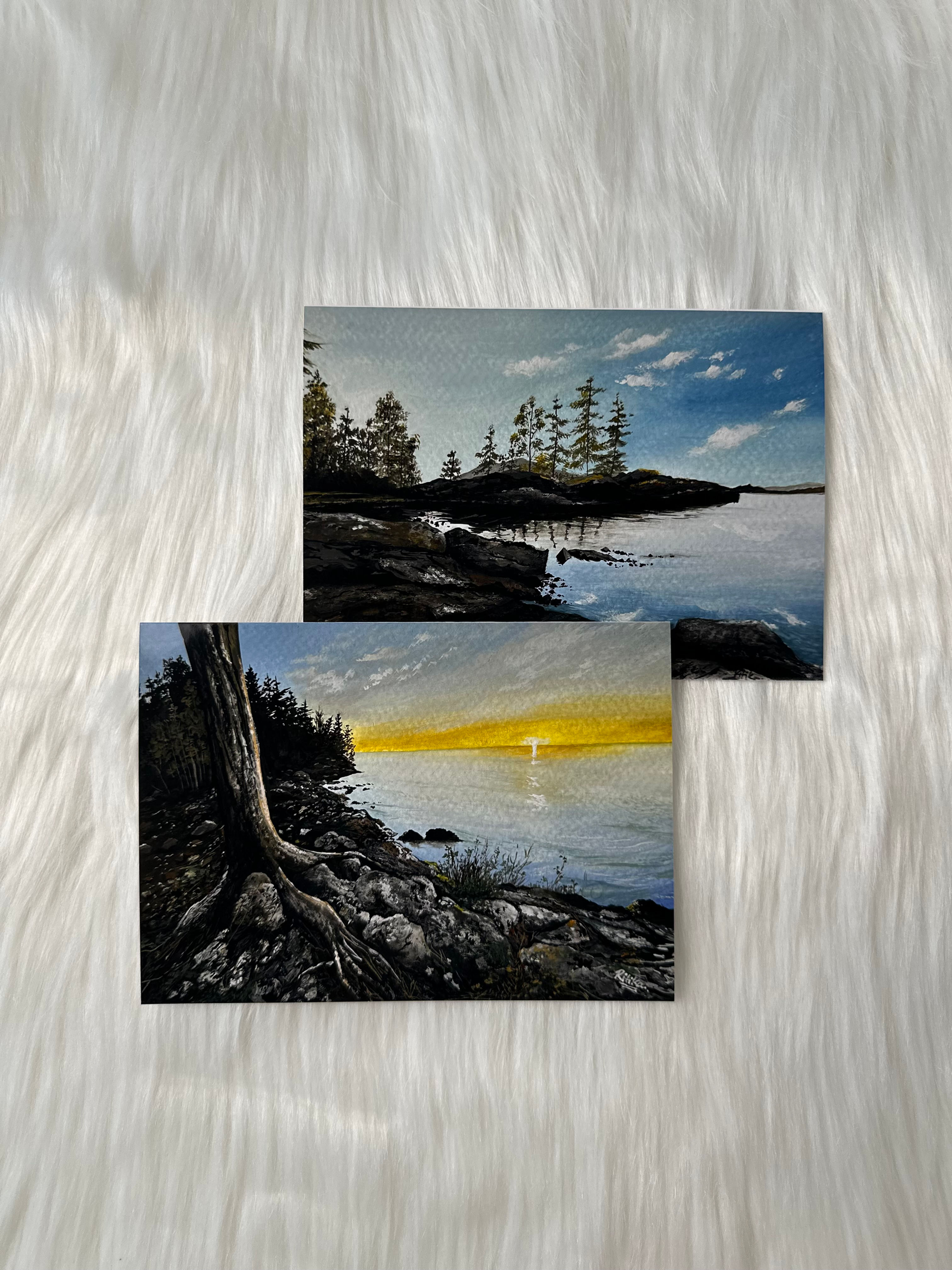 Art Card Set- Sunworn & The Long Pacific