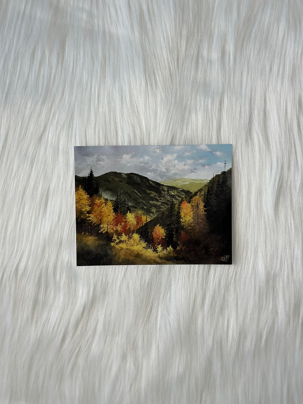 Thumbnail: Set of 5 Postcards- A Year in Landscapes