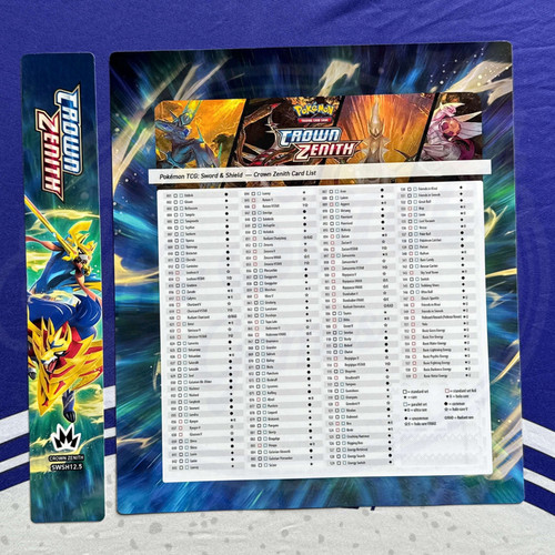SWSH125 Crown Zenith Pokmon Binder Set | Elm Street Games SWSH125 Crown Zenith Pokmon Binder Set | Elm Street Games