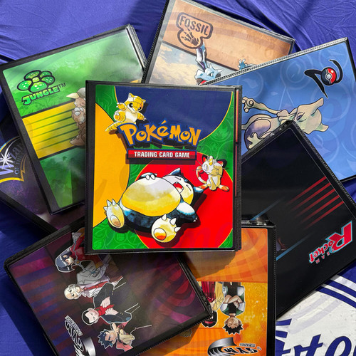 Base Set Pokémon Binder Inserts | Custom 1” Binder for 1999