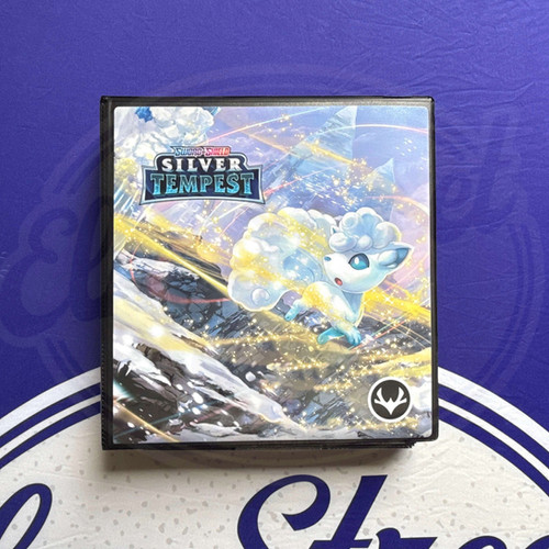 silver tempest card binder Pokémon Silver Tempest Booster Box