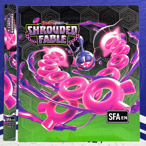 SV065 Shrouded Fable Pokmon Binder Art | Elm Street Games SV065 Shrouded Fable Pokmon Binder Art | Elm Street Games
