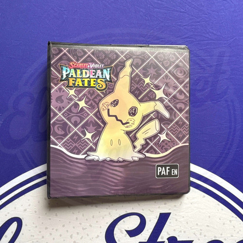 paldean fates card binder Elite Trainer Box - SV: Paldean Fates SV045 Paldean Fates Pokmon Binder