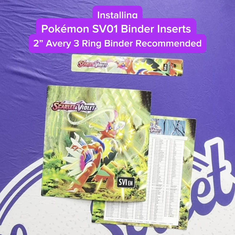 Thumbnail: SV01 Scarlet & Violet Base Set Pokémon Binder Art