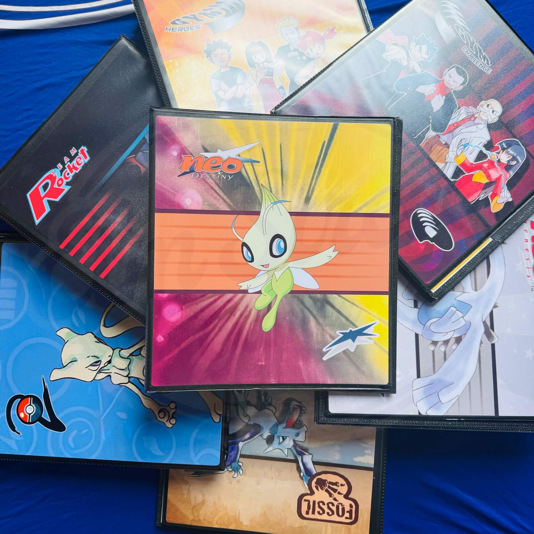 Neo Destiny Pokmon TCG Binder Set  Retro Laminated Cover & Spine WOTC09 |  eBay