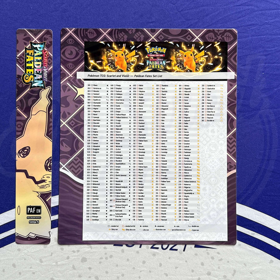 Thumbnail: SV045 Paldean Fates Pokémon Binder Art